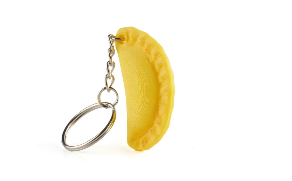 Llavero de empanada colombiana