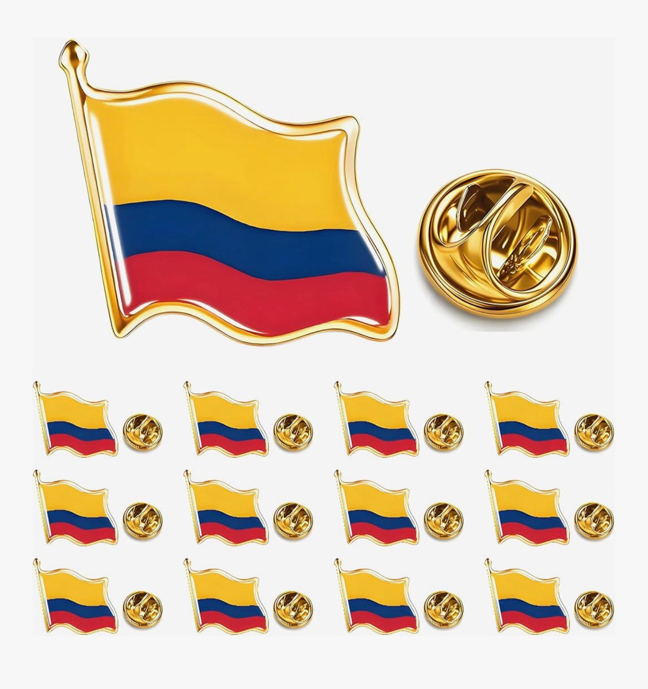 PIN DE SOLAPA BANDERA DE COLOMBIA