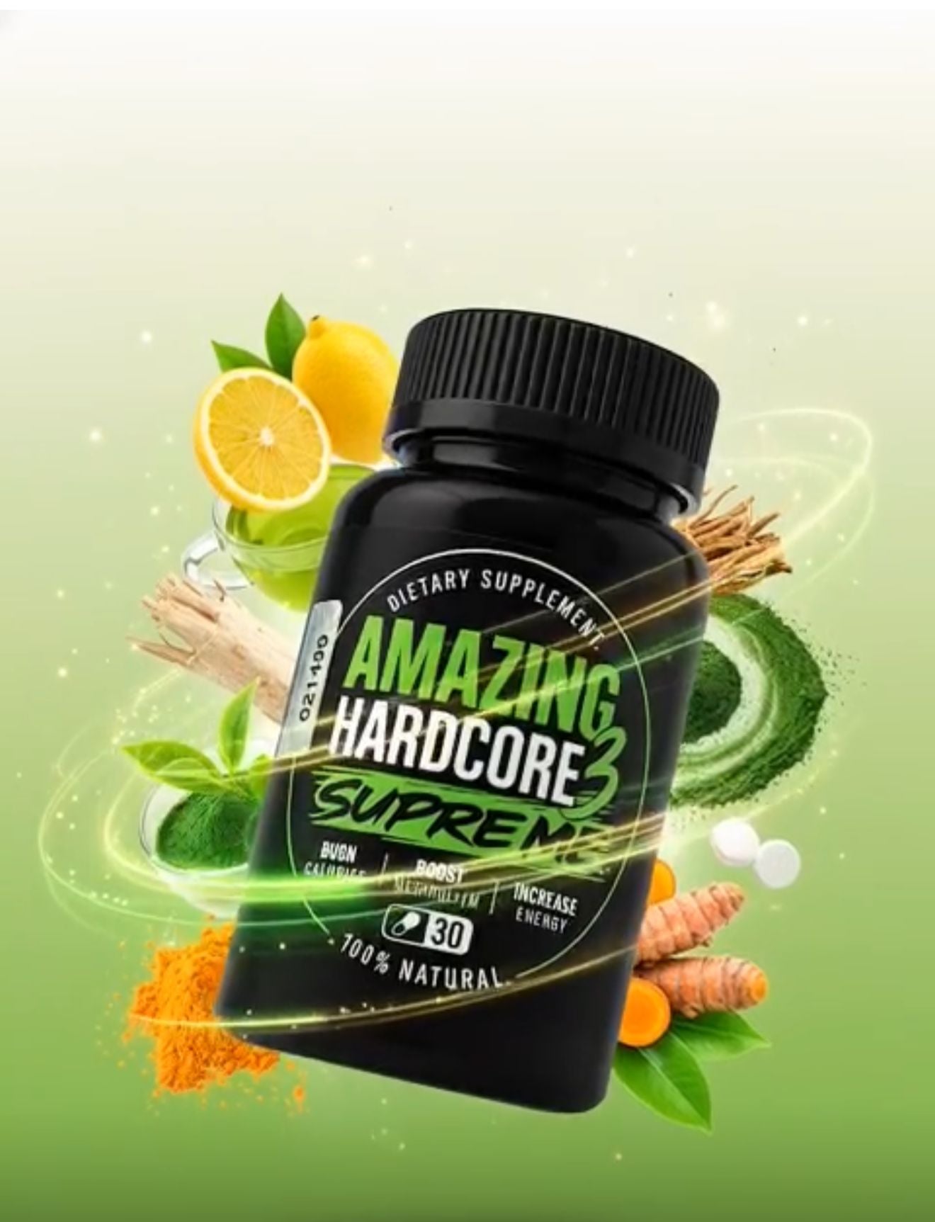 SUPLEMENTO DIETARIO AMAZING HARDCORE SUPREME 3